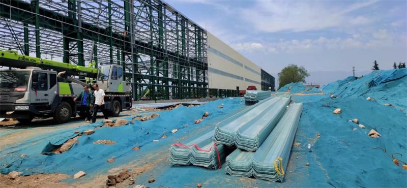 正在建設(shè)的濟鋼